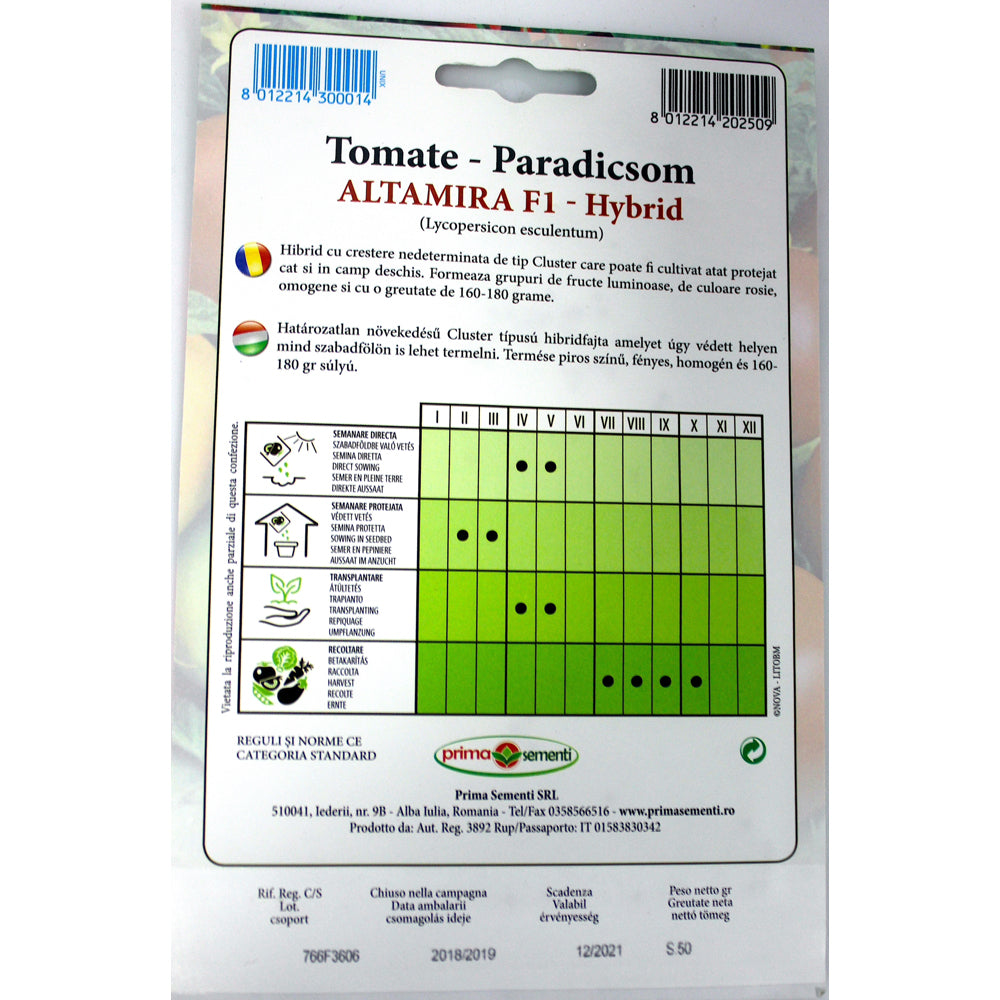 Seminte Tomate Altamira F1