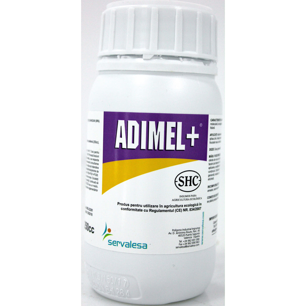 Adimel+ 250 Ml Adjuvant/ Ingrasamant Foliar Lichid, Microelemente, Zinc, Mangan