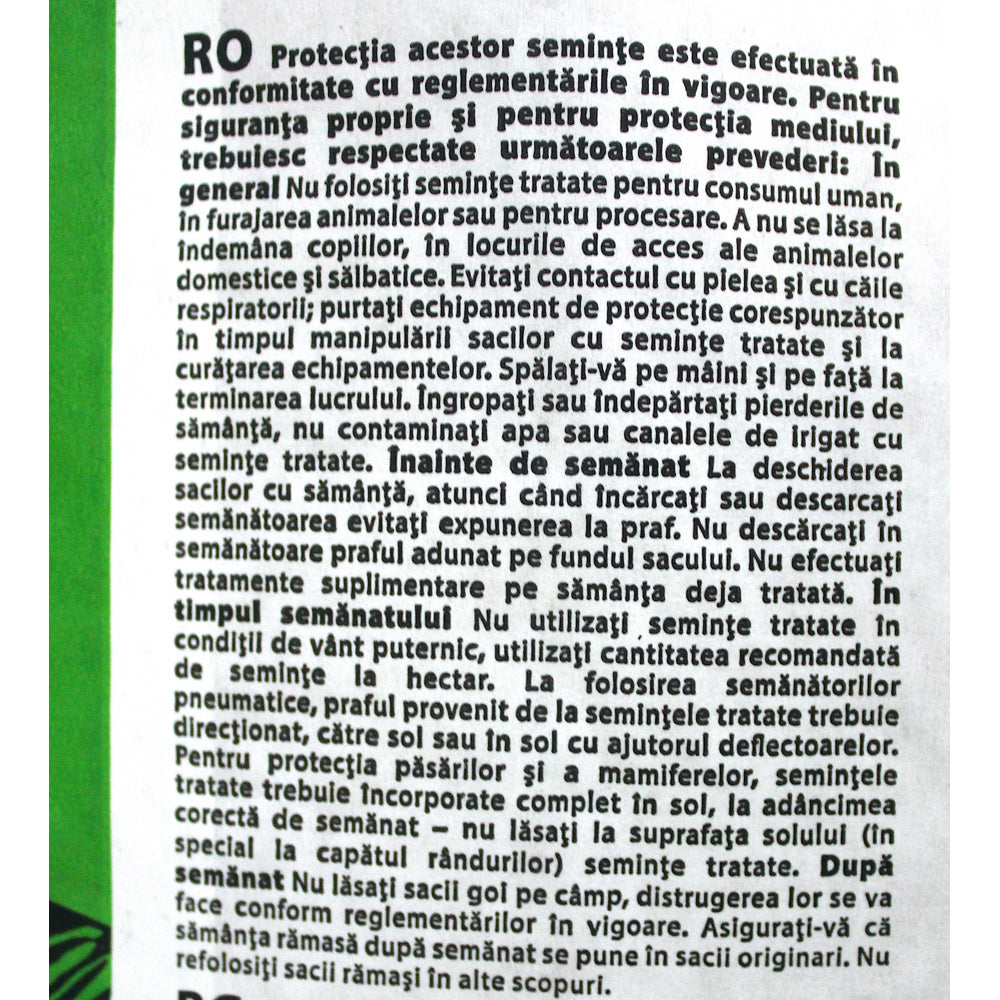 Seminte Floarea Soarelui Suria Ciproma 150.000 Boabe