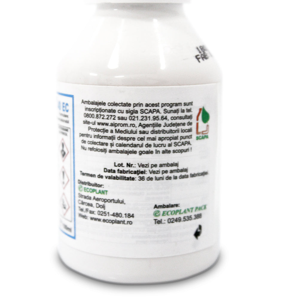 Pantera 40Ec 100 Ml, Erbicid Buruieni Graminee Anuale Si Perene, Arysta (Vita De Vie, Ardei, Bostan, Cartof, Castraveti, Dovleac, Fasole, Floarea Soarelui, Morcov, Pepeni, Rapita, Soia, Telina, Varza, Tomate)