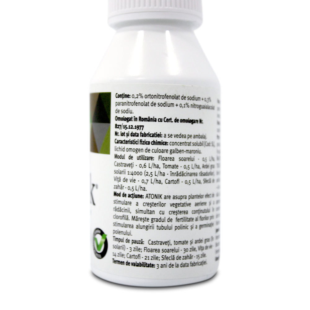 Atonik 100 Ml Biostimulator Crestere Si Fructificare Aectra