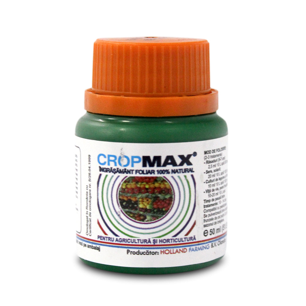 Cropmax 50 Ml Ingrasamant Foliar Concentrat Bio