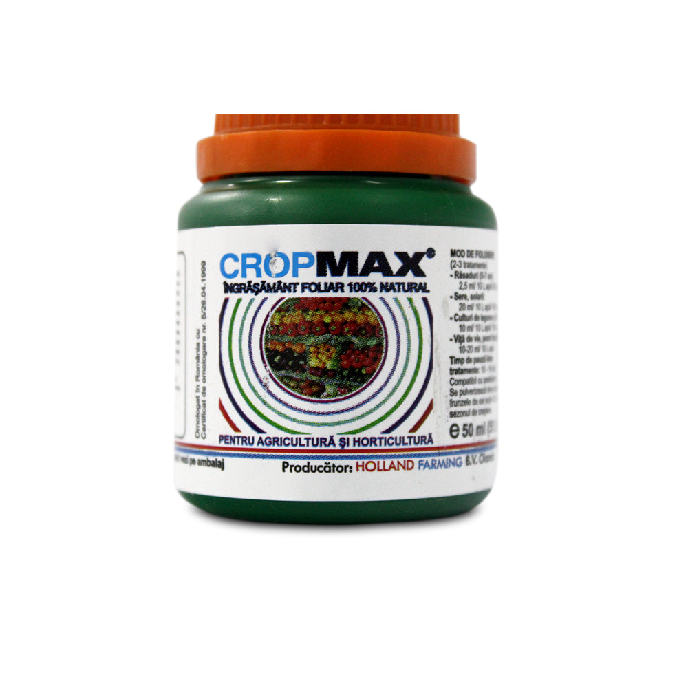 Cropmax 50 Ml Ingrasamant Foliar Concentrat Bio