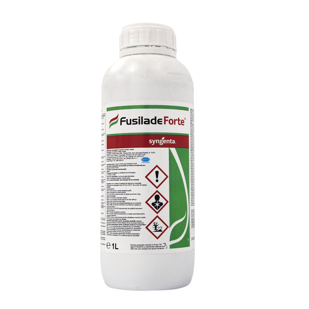 Fusilade Forte 1L Erbicid Postemergent (Arbusti, Capsun, Cartof, Floarea Soarelui, Sfecla Zahar, Rapita, Vita De Vie, Mar Pe Rod)