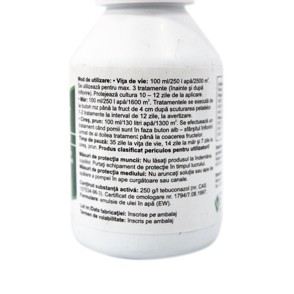 Folicur Solo 250Ew 100 Ml Fungicid Sistemic Bayer (Vita De Vie, Mar, Samburoase, Rapita De Toamna)