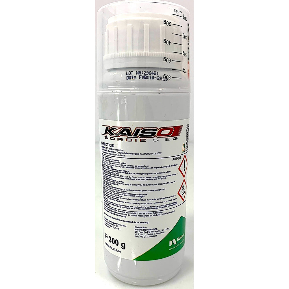 Kaiso Sorbie 5Eg 300 Gr Insecticid Contact/ Ingestie, Nufarm (Vita De Vie, Mar, Grau, Orz, Ovaz, Porumb, Cartof, Rapita, Varza)