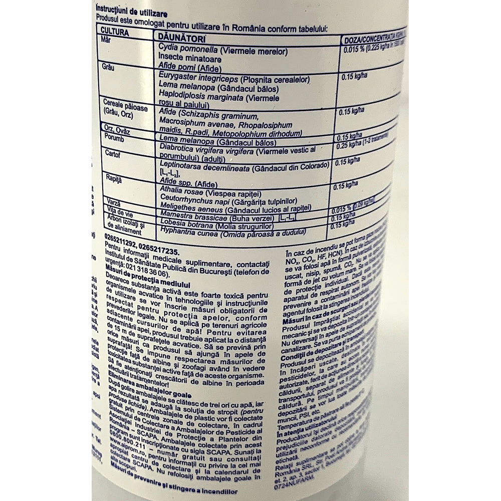 Kaiso Sorbie 5Eg 300 Gr Insecticid Contact/ Ingestie, Nufarm (Vita De Vie, Mar, Grau, Orz, Ovaz, Porumb, Cartof, Rapita, Varza)