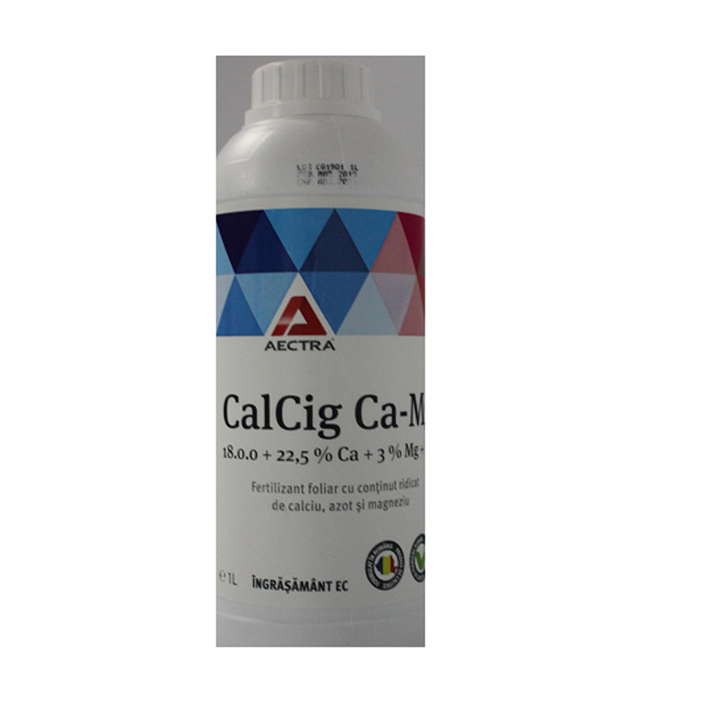 Calcig Ca-Mg 1L Ingrasamant Foliar Aectra Cu Azot, Calciu, Magneziu