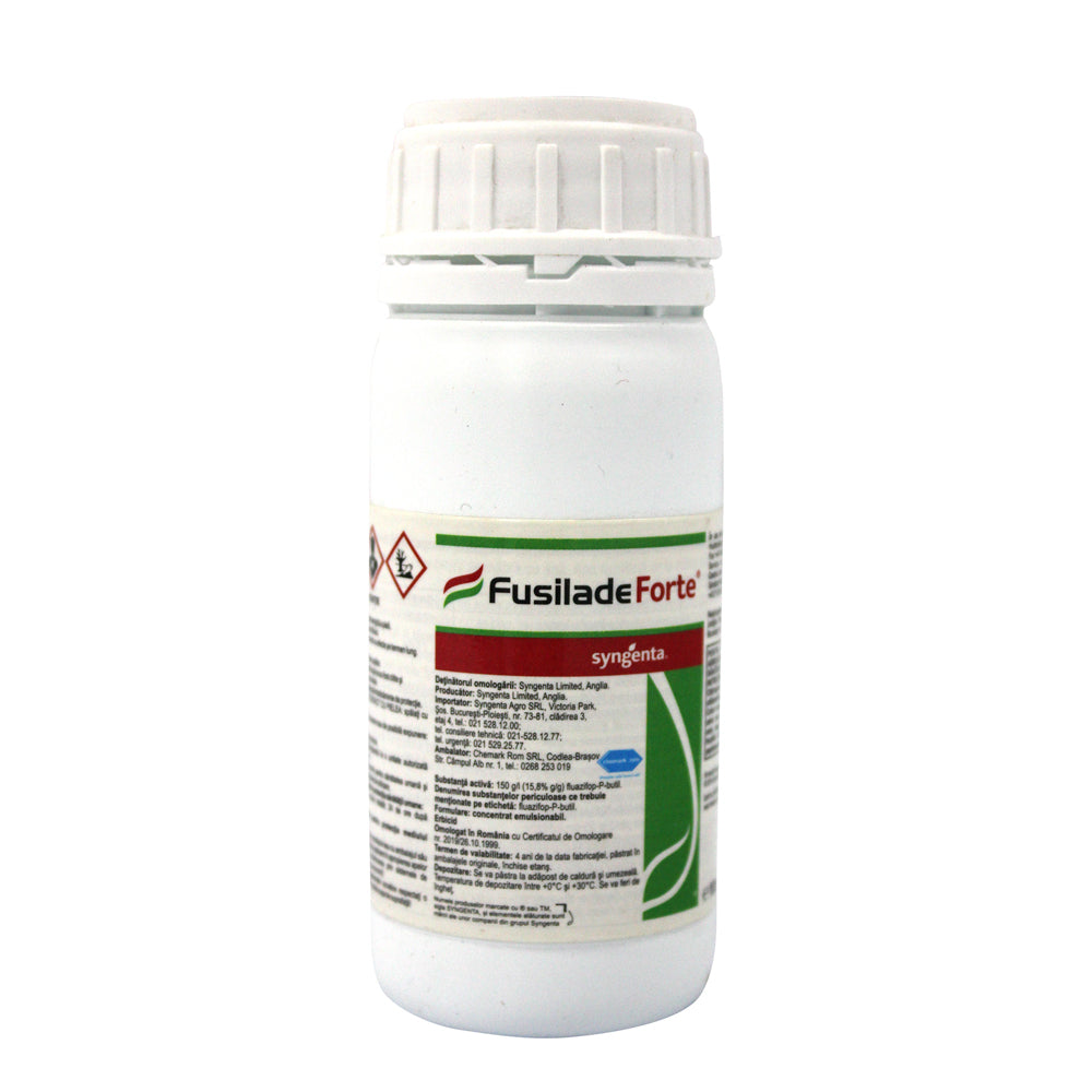 Fusilade Forte 100 Ml Erbicid Postemergent (Arbusti, Capsun, Cartof, Floarea Soarelui, Sfecla Zahar, Rapita, Vita De Vie, Mar Pe Rod)
