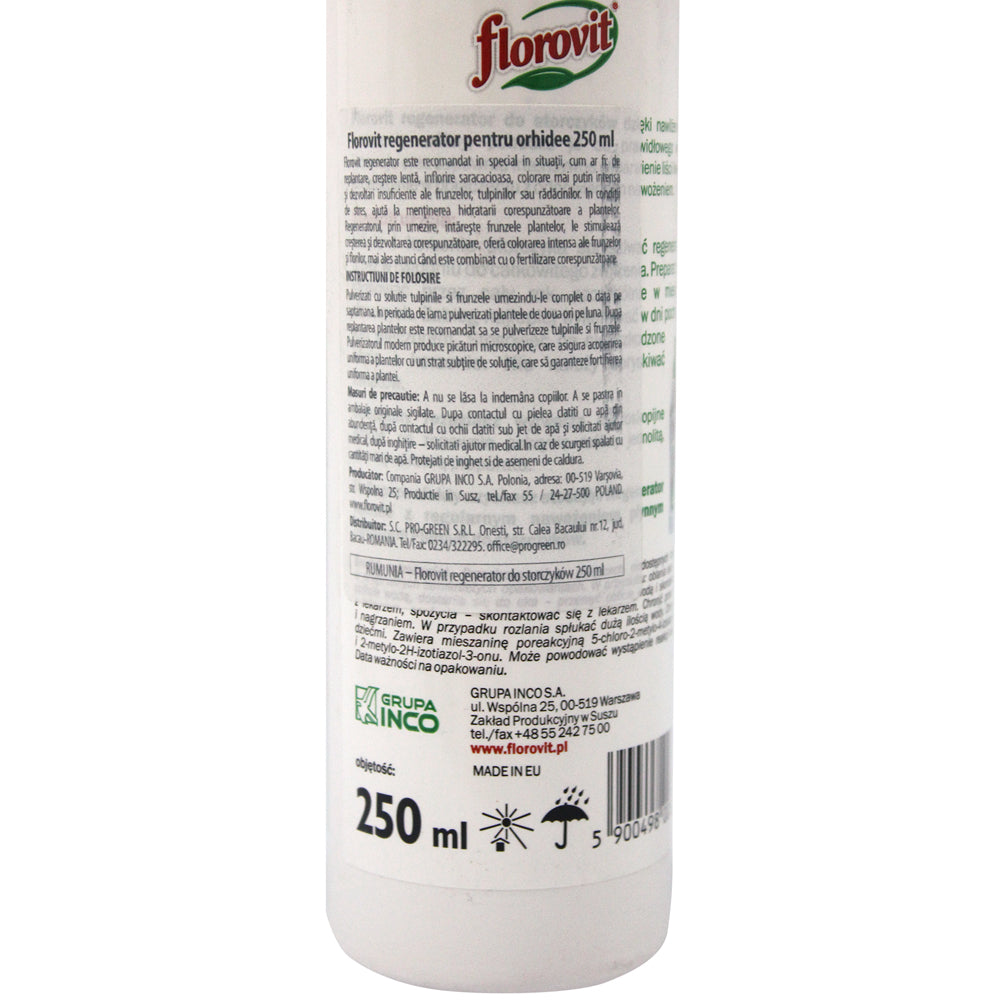 Florovit Ingrasamant Pentru Orhidee Regenerator 0.25 L