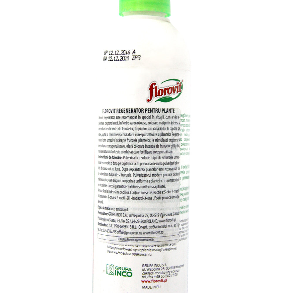 Florovit Ingrasamant Pentru Plante Regenerator 0,25 L
