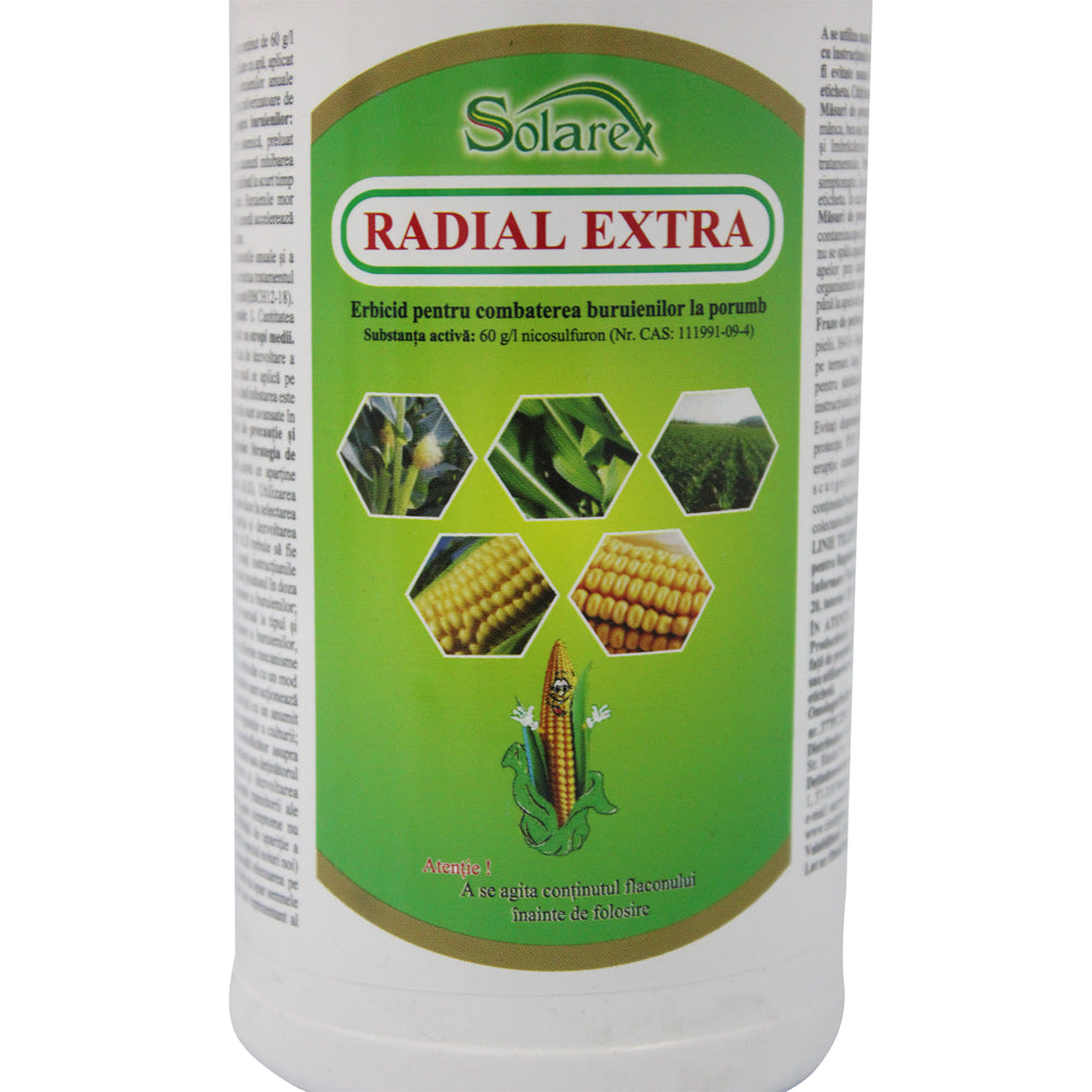 Radial Extra 500 Ml, Erbicid Porumb Postemergent (Pir Tarator, Buruieni Monocotiledonate), Solarex