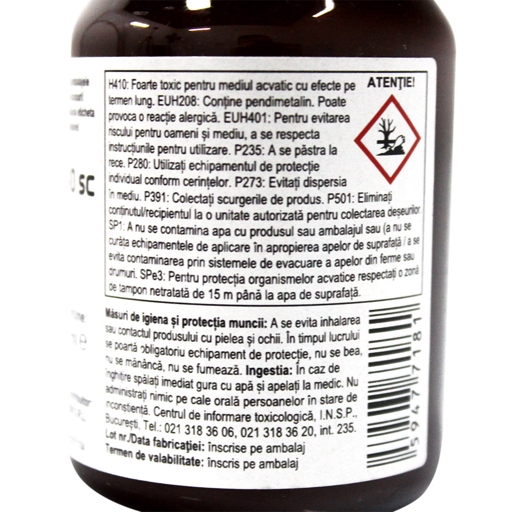 Sharpen 40Sc 100 Ml, Erbicid Preemergent/ Postemergent, Sharda, Buruieni Monocotiledonate Si Dicotiledonate In Cultura De Porumb, Vita De Vie, Floarea Soarelui, Tomate, Mazare, Ceapa, Usturoi, Brasicaceae, Grau, Orz, Triticale, Livezi, Morcov