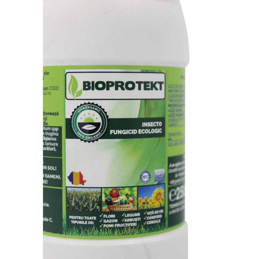 Bioprotekt 250 Ml Insecto-Fungicid Ecologic Bhs (Vita De Vie, Legume, Pomi, Gazon, Plante Ornamentale) 