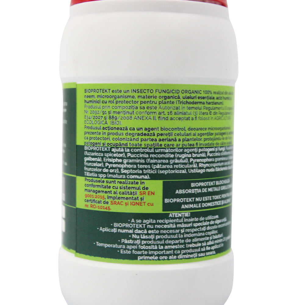 Bioprotekt 250 Ml Insecto-Fungicid Ecologic Bhs (Vita De Vie, Legume, Pomi, Gazon, Plante Ornamentale) 