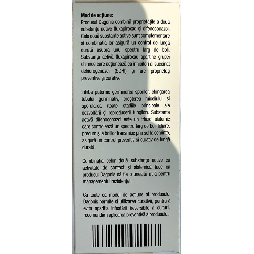 Dagonis 15 Ml Fungicid Sistemic Basf (Pomi Fructiferi, Legume, Capsuni)