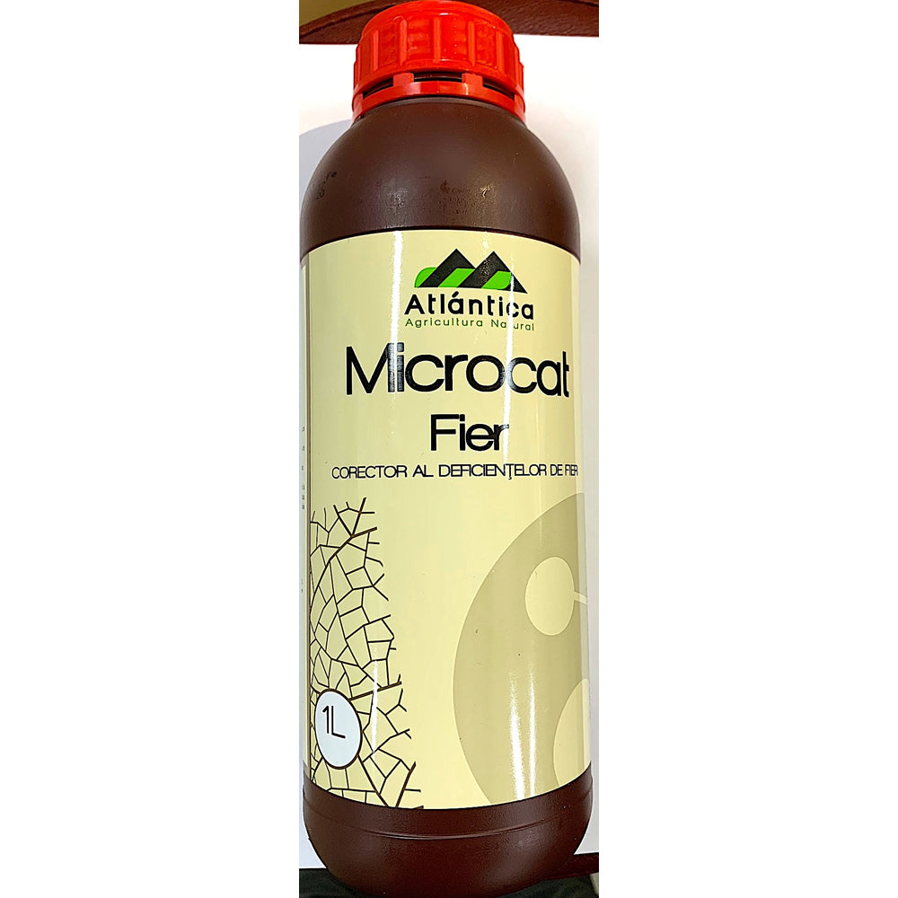 Microcat Fier 1L Ingrasamant Foliar Pentru Carente De Fier, Atlantica Agricola, Contine Fier, Azot, Aminoacizi, Acizi Organici (Grau, Porumb, Rapita, Floarea Soarelui, Cartof, Mazare, Pomi Fructiferi, Gazon, Vita De Vie)