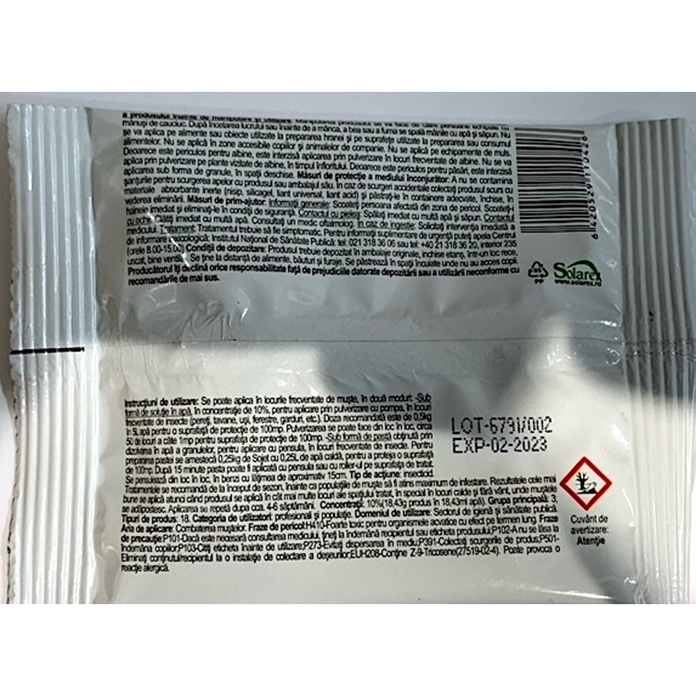 Sojet 10 Gr, Insecticid Pentru Muste, Sharda Chropchem, Insecticid Profesional Pe Baza De Atractanti Si Feromoni Sexuali