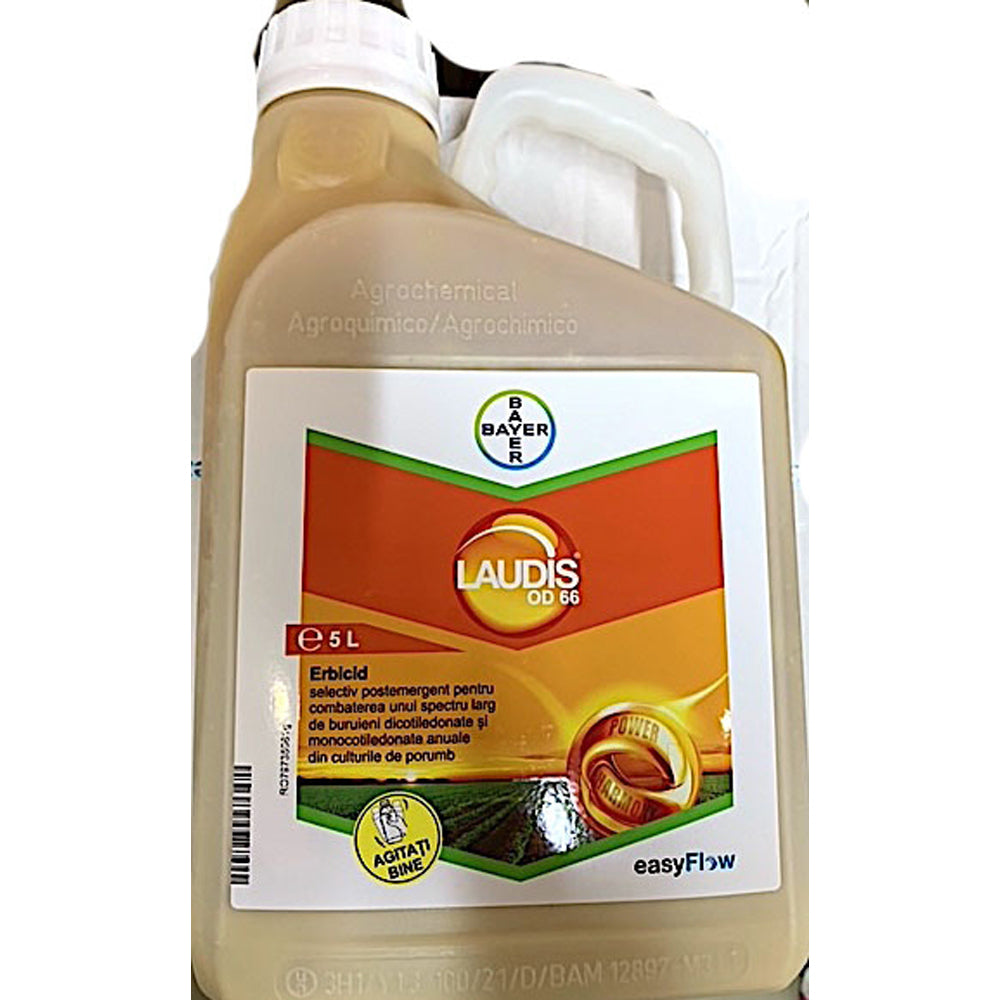 Laudis 66Od 5 L Erbicid Postemergent Selectiv Porumb, Bayer (Buruieni Monocotiledonate Si Dicotiledonate)