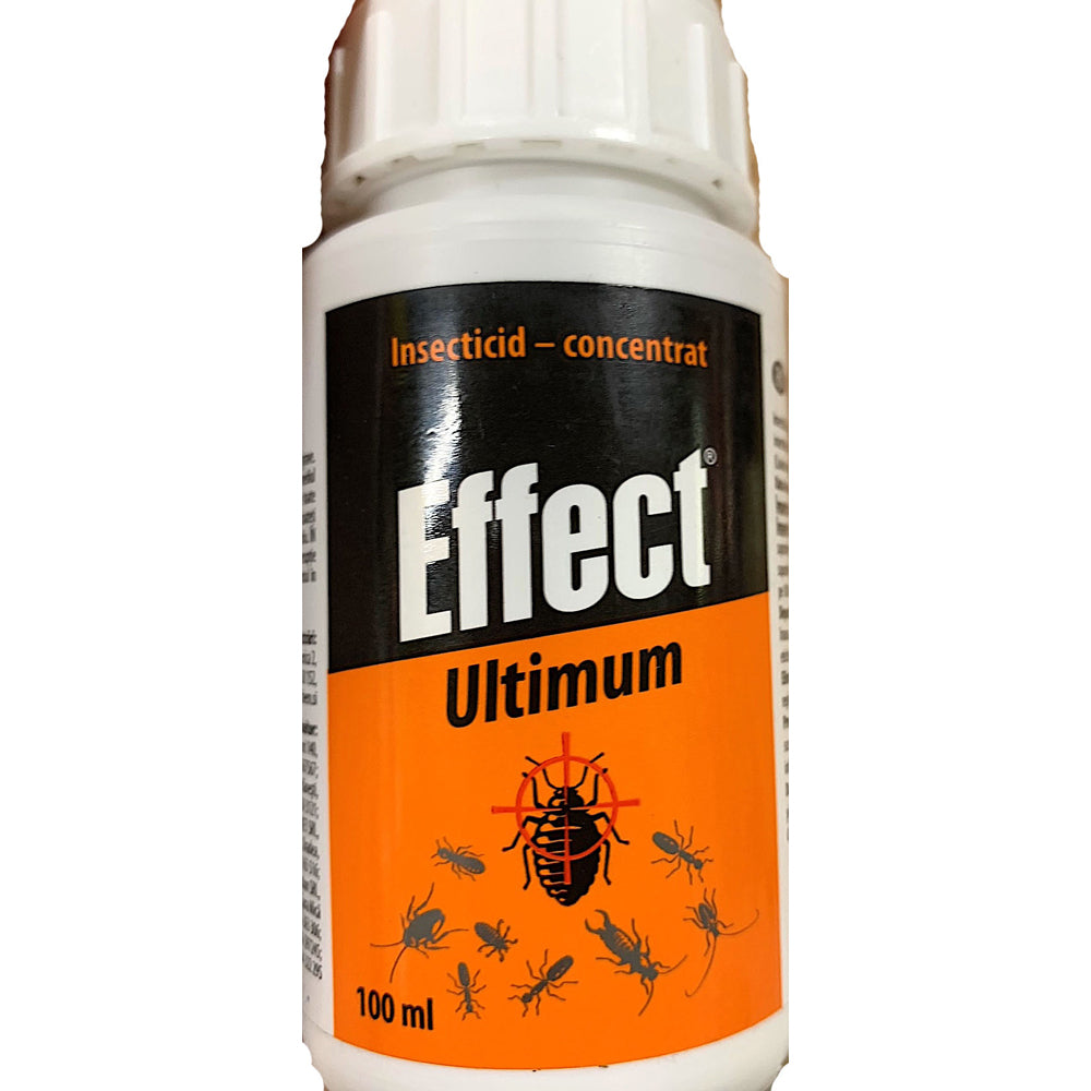 Effect Ultimum 100 Ml Insecticid De Contact (Gandaci De Bucatarie, Muste, Tantari, Capuse, Purici, Paianjeni)