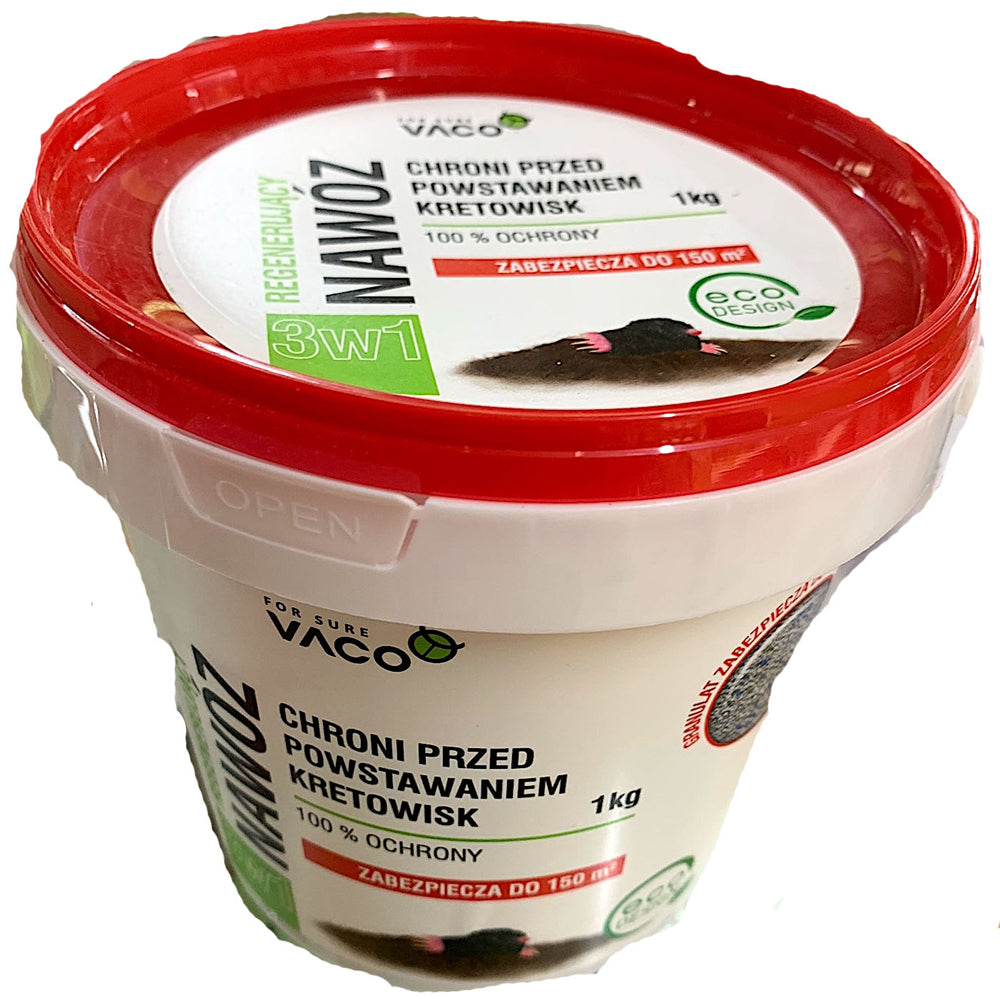 Vaco-Ingrasamant Pentru Gazon Cu Repelent Impotriva Cartitelor 1 Kg