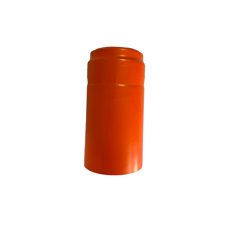 Capison Portocaliu Pvc Pentru Sticle De Vin