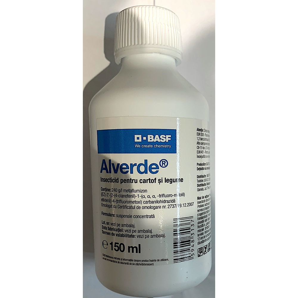 Alverde 150 Ml Insecticid Contact Basf(Cartof,Vinete,Tomate,Ardei)