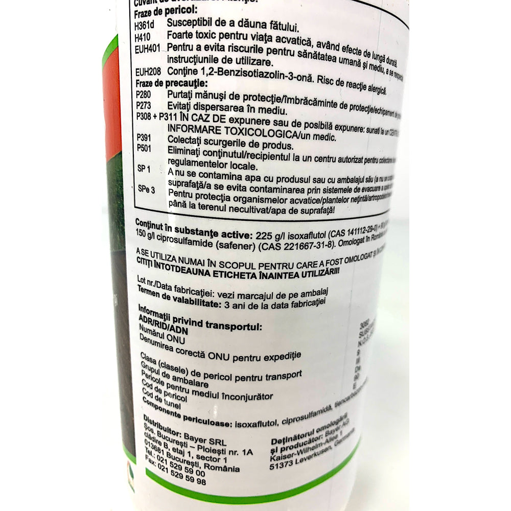 Adengo 1L, Erbicid Porumb, Preemergent/ Postemergent, Bayer