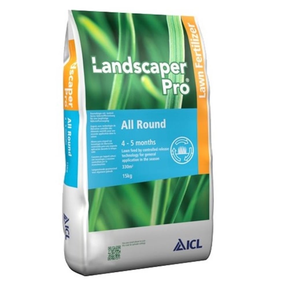 Landscaper Pro All Round 24-05-08 15 Kg Ingrasamant Profesional Gazon, Icl, Eliberare Lenta 4-5 Luni
