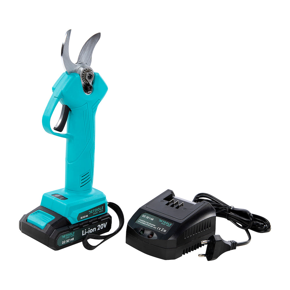 Foarfeca Electrica De Gradina Detoolz Cu 1 Acumulator