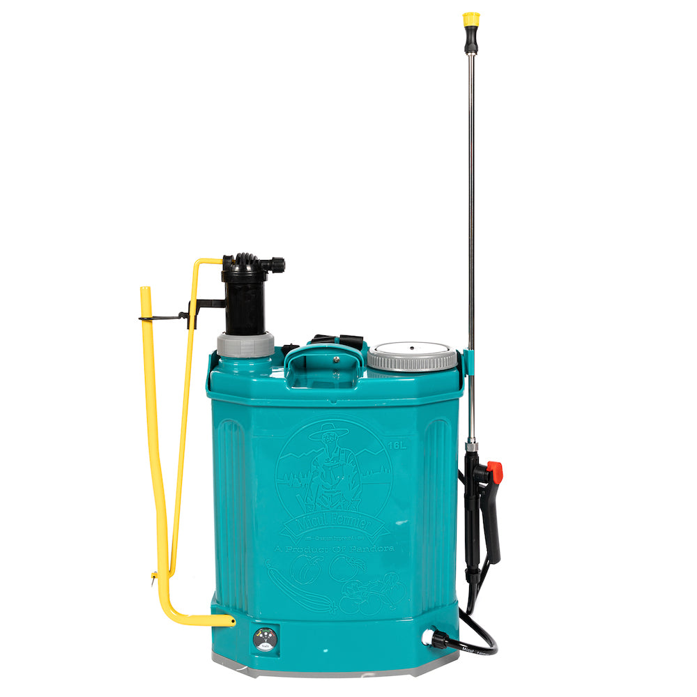Pompa De Stropit 2 In 1 (Acumulator+Manuala) 16 L, Micul Fermier, Gf-1326 