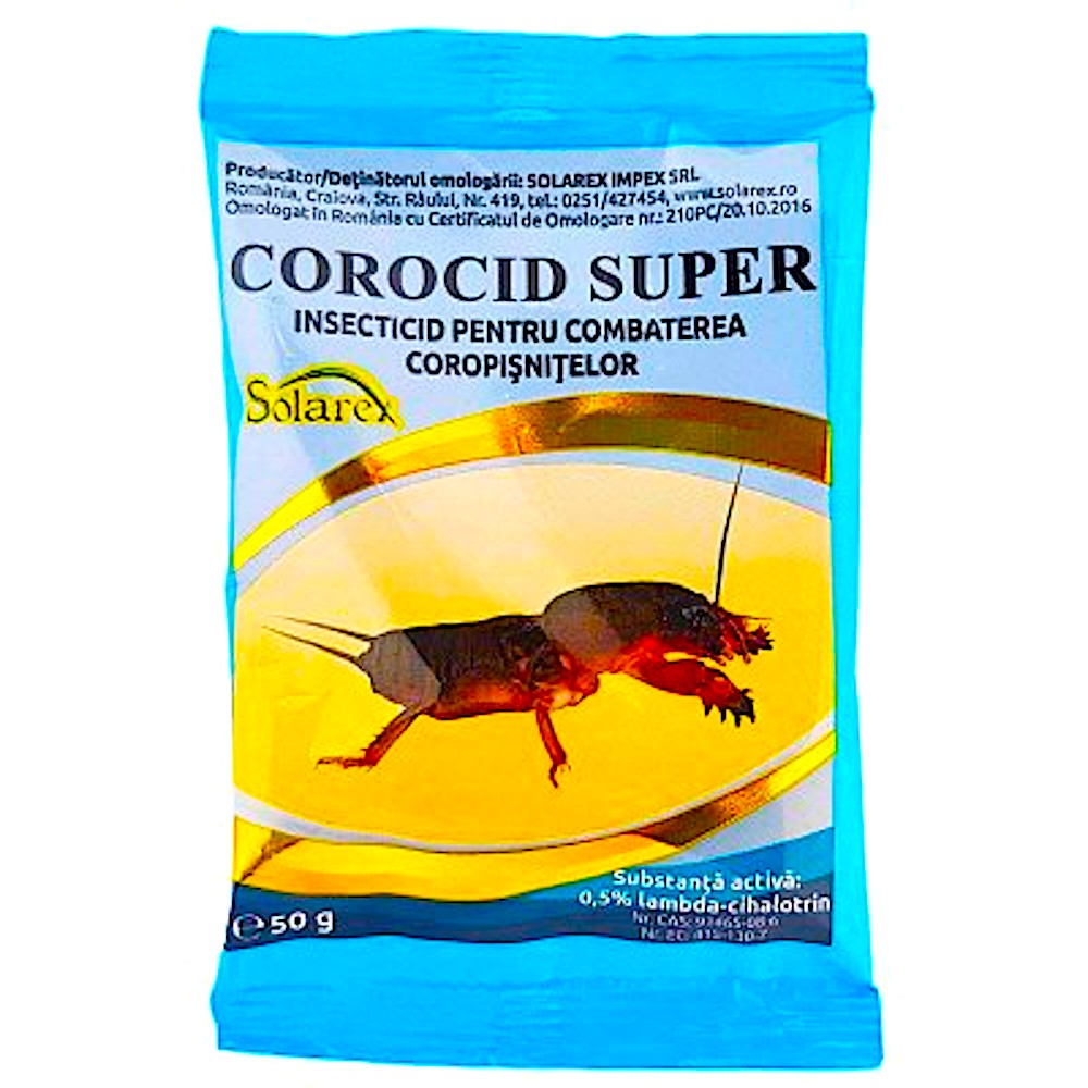 Corocid Super 50 Gr Insecticid Contact Coropisnite Solarex (Tomate)