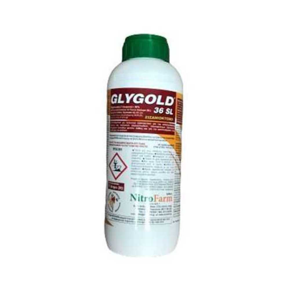 Glygold 500 Ml, Erbicid Total Sistemic, Post Emergent, Neselectiv, Glifosat (Buruieni Monocotiledonate Si Dicotiledonate, Anuale Si Perene)