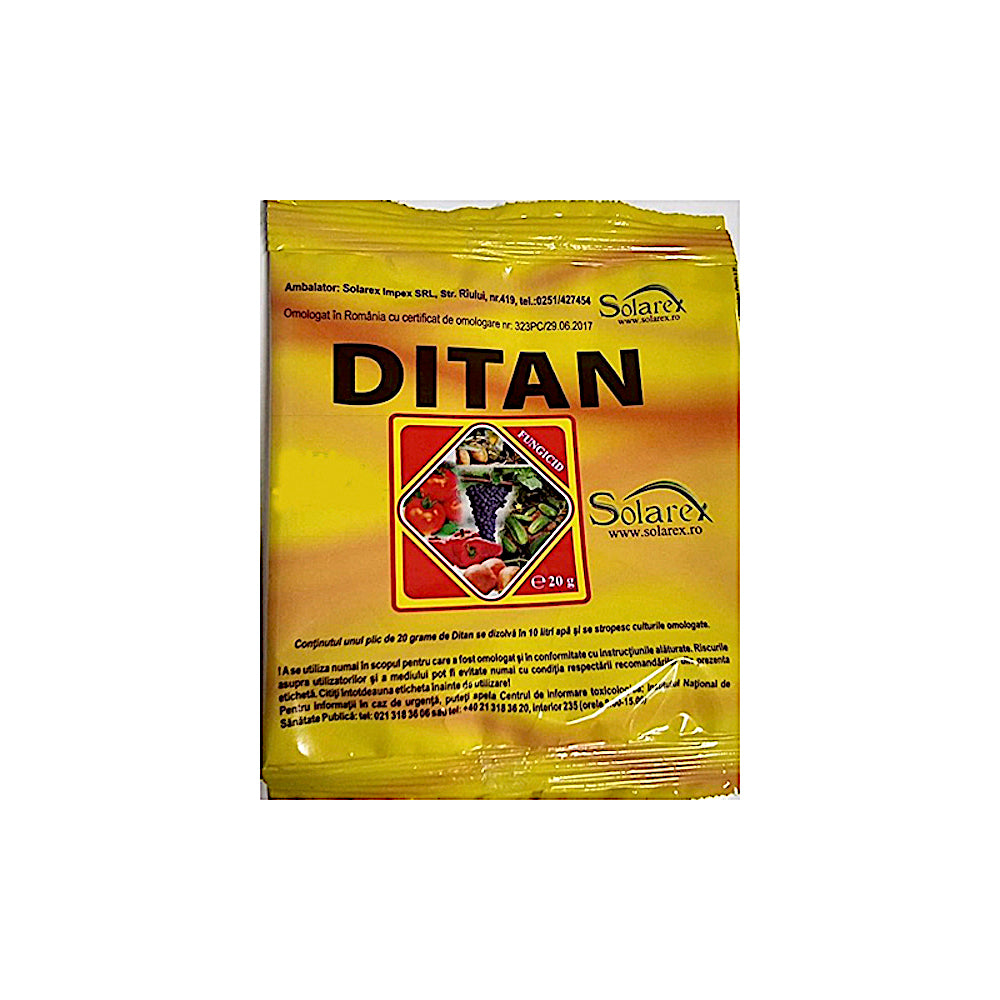 Ditan 20 Gr Fungicid Sistemic Si De Contact Solarex (Vita De Vie)