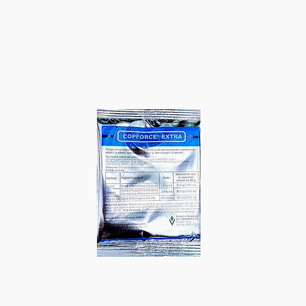Copforce Extra 1 Kg, Fungicid Sistemic, Agria (Cartof, Tomate, Vita De Vie)