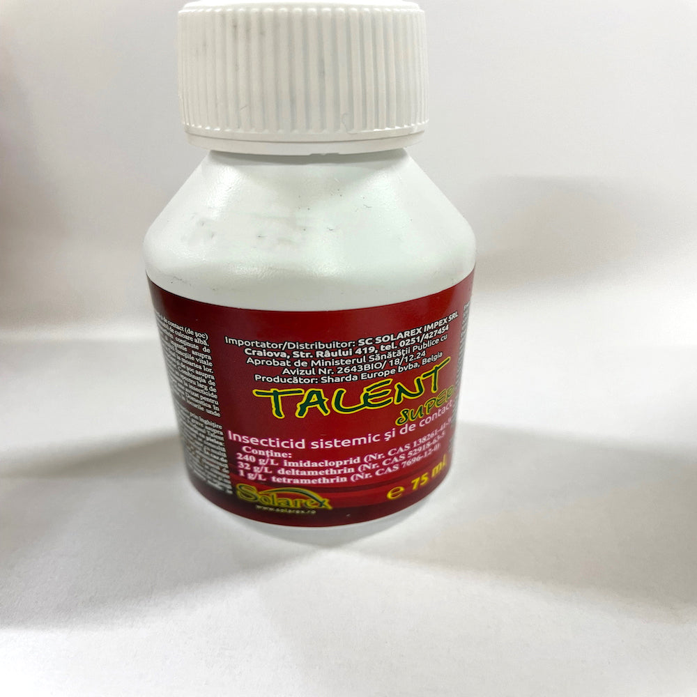 Talent Super Bcd 75 Ml, Insecticid Sistemic Si De Contact, Sharda Chropchem/Solarex, Spectru Larg De Actiune