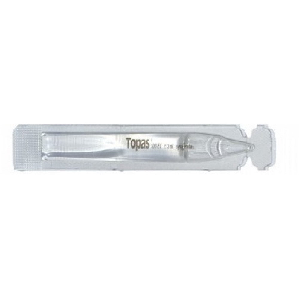 Topas 100Ec 3 Ml, Fungicid Sistemic Local, Syngenta, Fainare (Vita De Vie, Arbusti Fructiferi, Ardei, Capsun, Castraveti, Dovleac, Mar, Pepene, Tomate, Trandafiri)