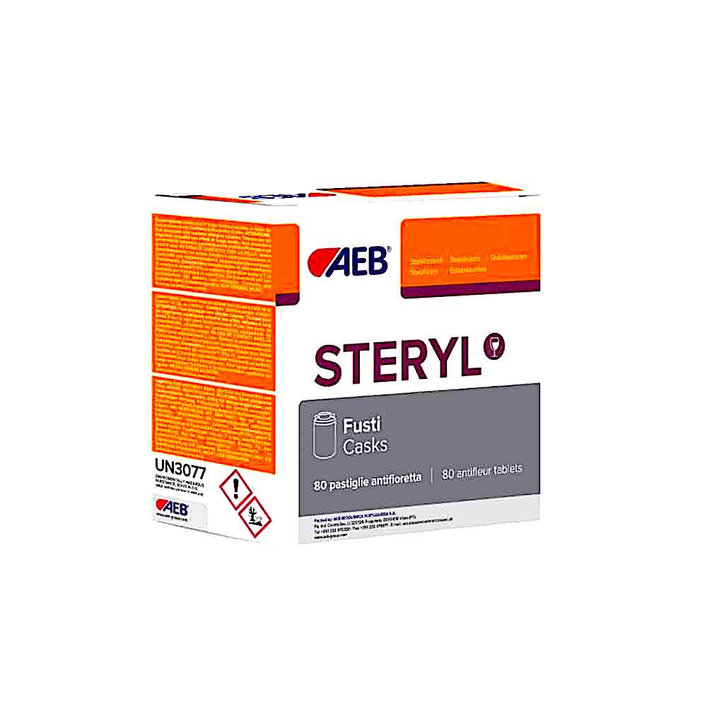 Steryl Fusti, Aeb (Pastile Antifloare Vin) Pentru Damigene