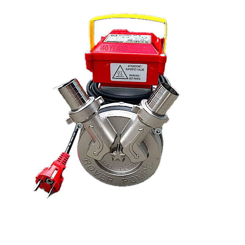 Electropompa Novax 25 B 95C, Inoxidabila, Pentru Transvazare Lichide Alimentare Fierbinti, Bere, Lapte, Suc, Vin