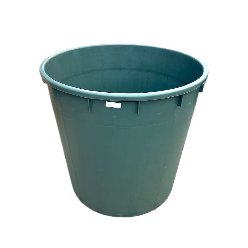 Cada Mastellone 500 L, Verde, Din Plastic, Cu Capac 