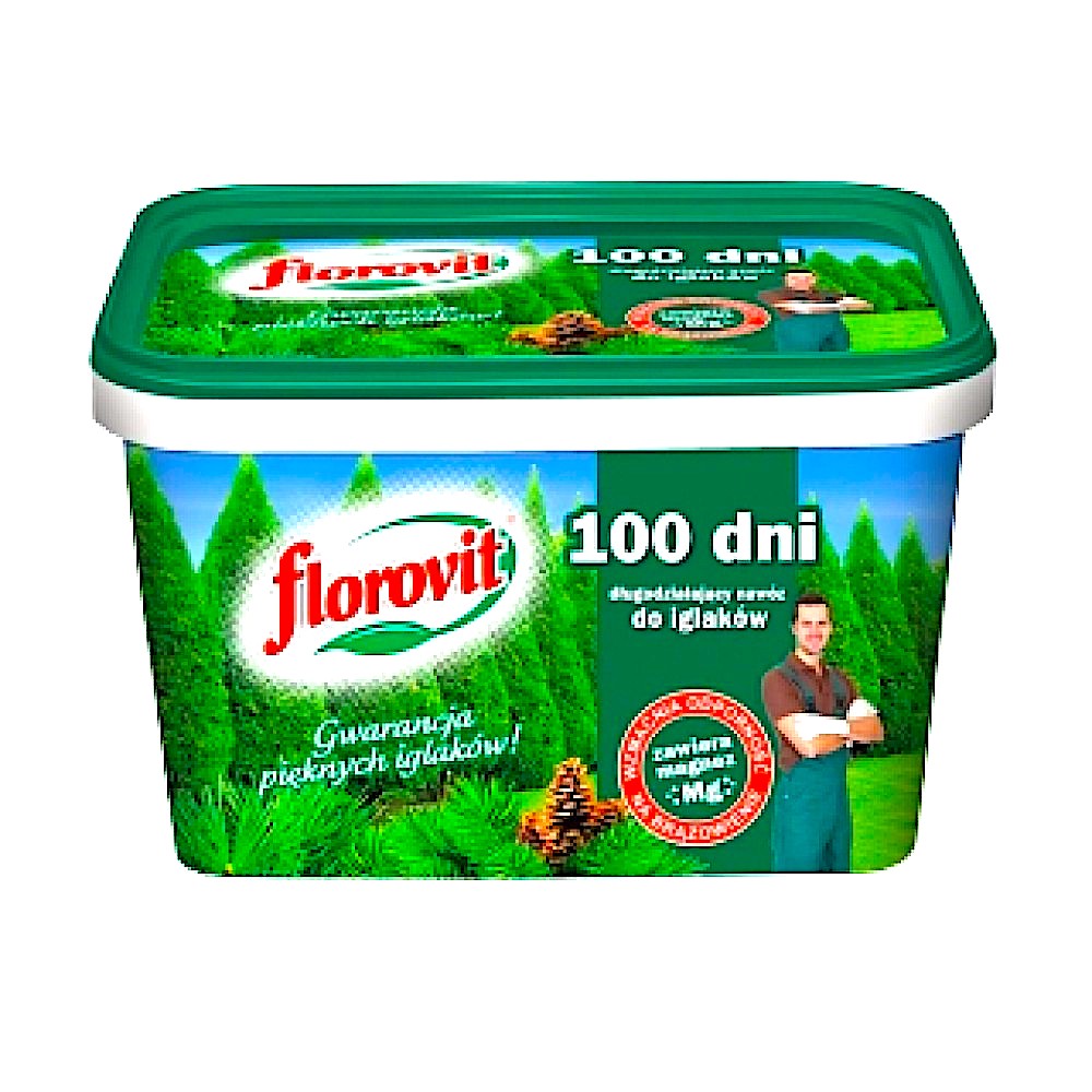 Florovit Ingrasamant Pentru Conifere Cu Efect Prelungit 100 Zile 4 Kg 