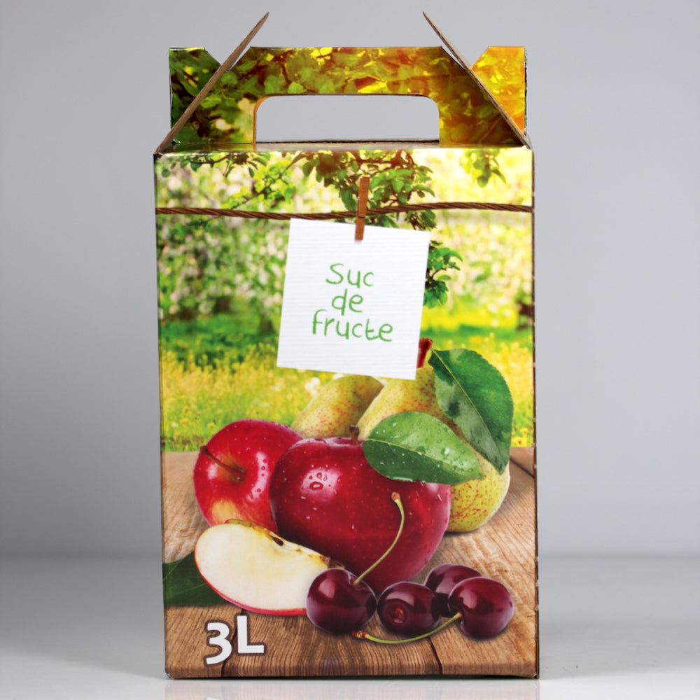 Cutie 3 L Bag-In-Box Suc De Fructe Model Cu Mere 