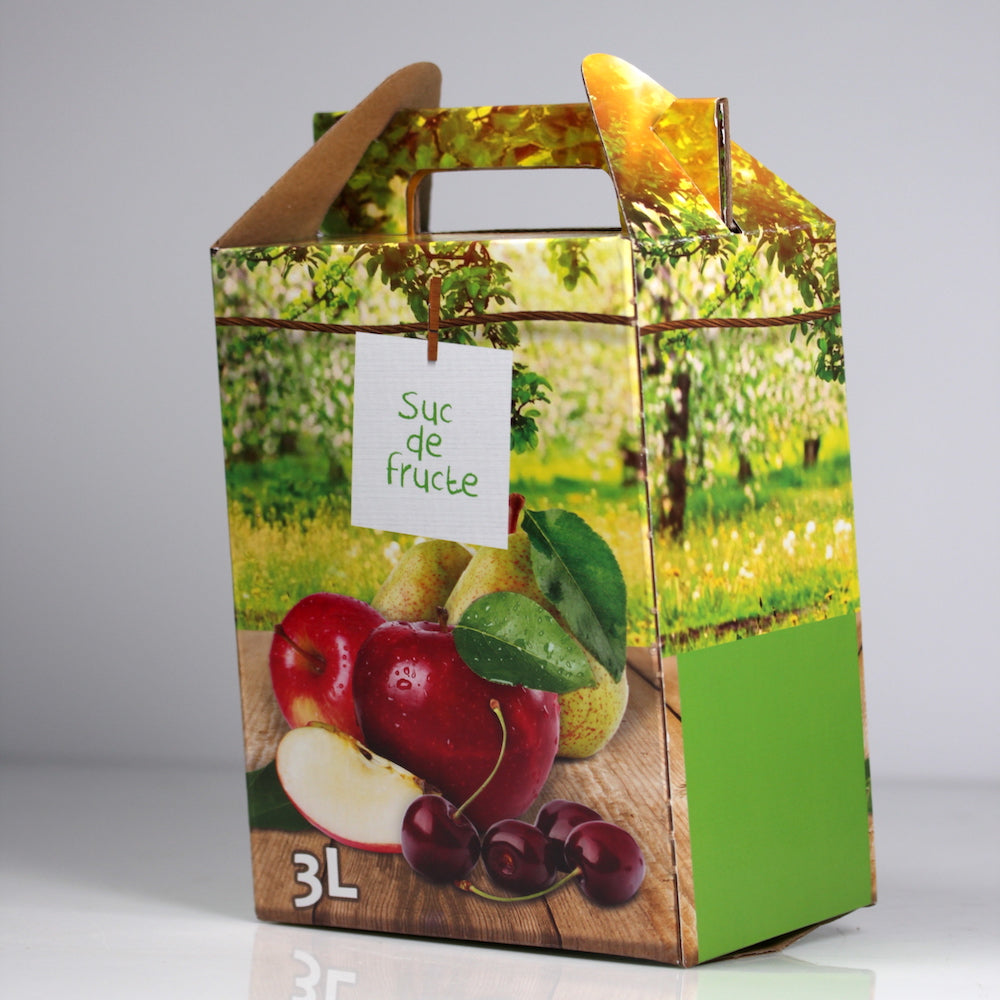 Cutie 3 L Bag-In-Box Suc De Fructe Model Cu Mere 