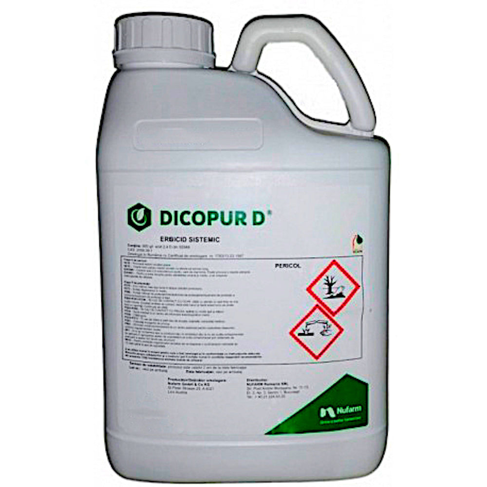 Dicopur D 5 L, Erbicid Postemergent, Nufarm (Grau, Porumb)