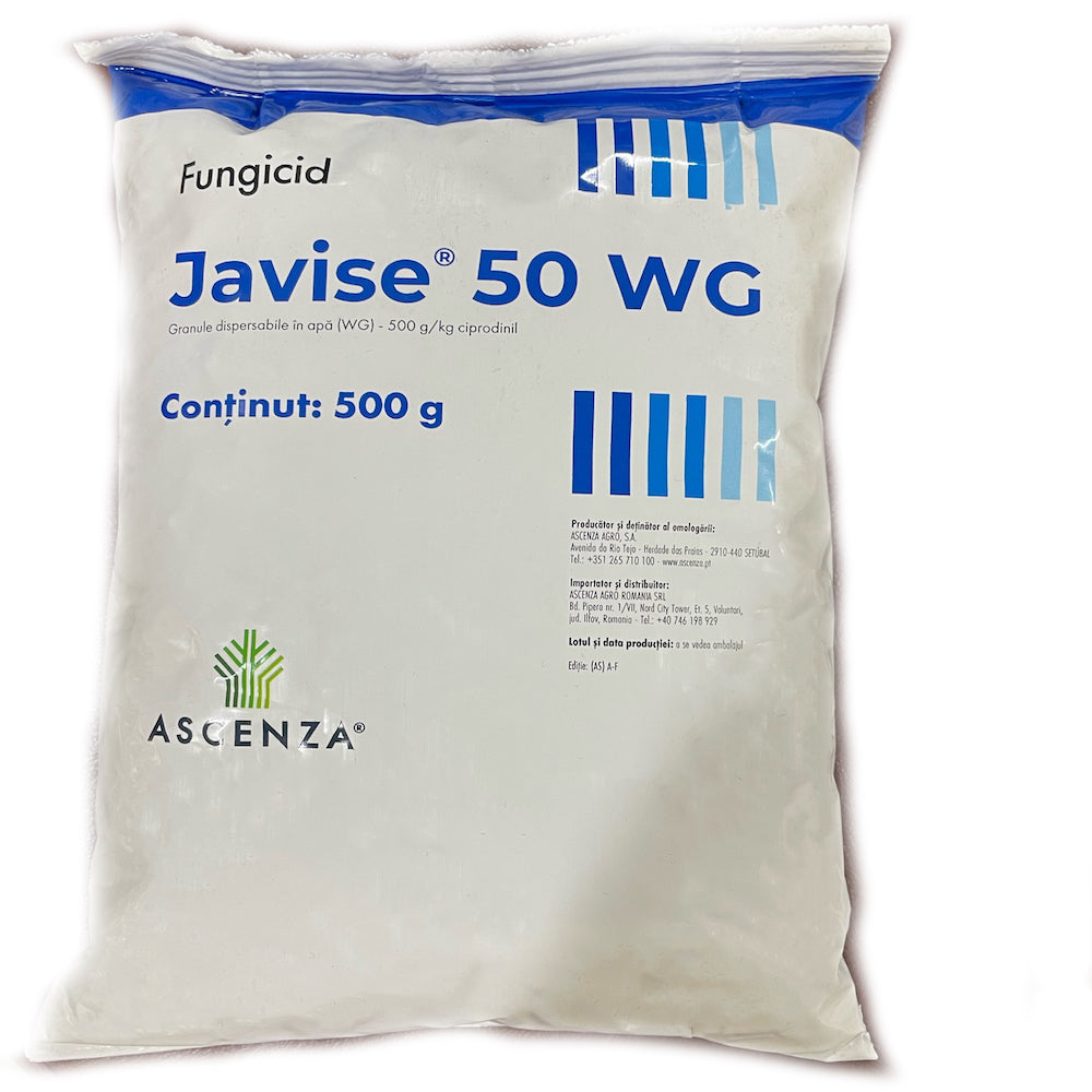 Javise 50Wg 500 Gr Fungicid Sistemic, Ascenza, Pentru Monilioza Fructelor Si Rapan (Pomi Fructiferi), Putregai Cenusiu (Vita De Vie)