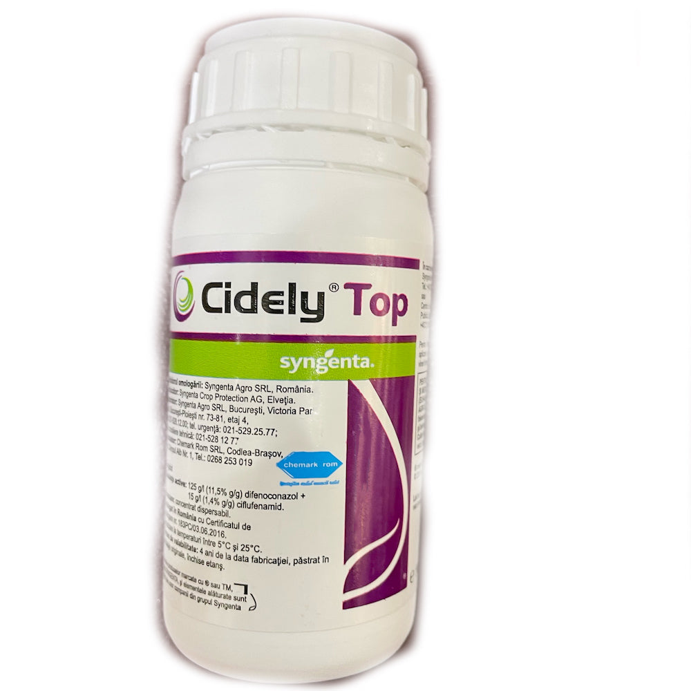 Cidely Top 100 Ml Fungicid Sistemic Syngenta (Ardei, Capsuni, Castraveti, Dovlecei, Pepene, Tomate, Vinete)