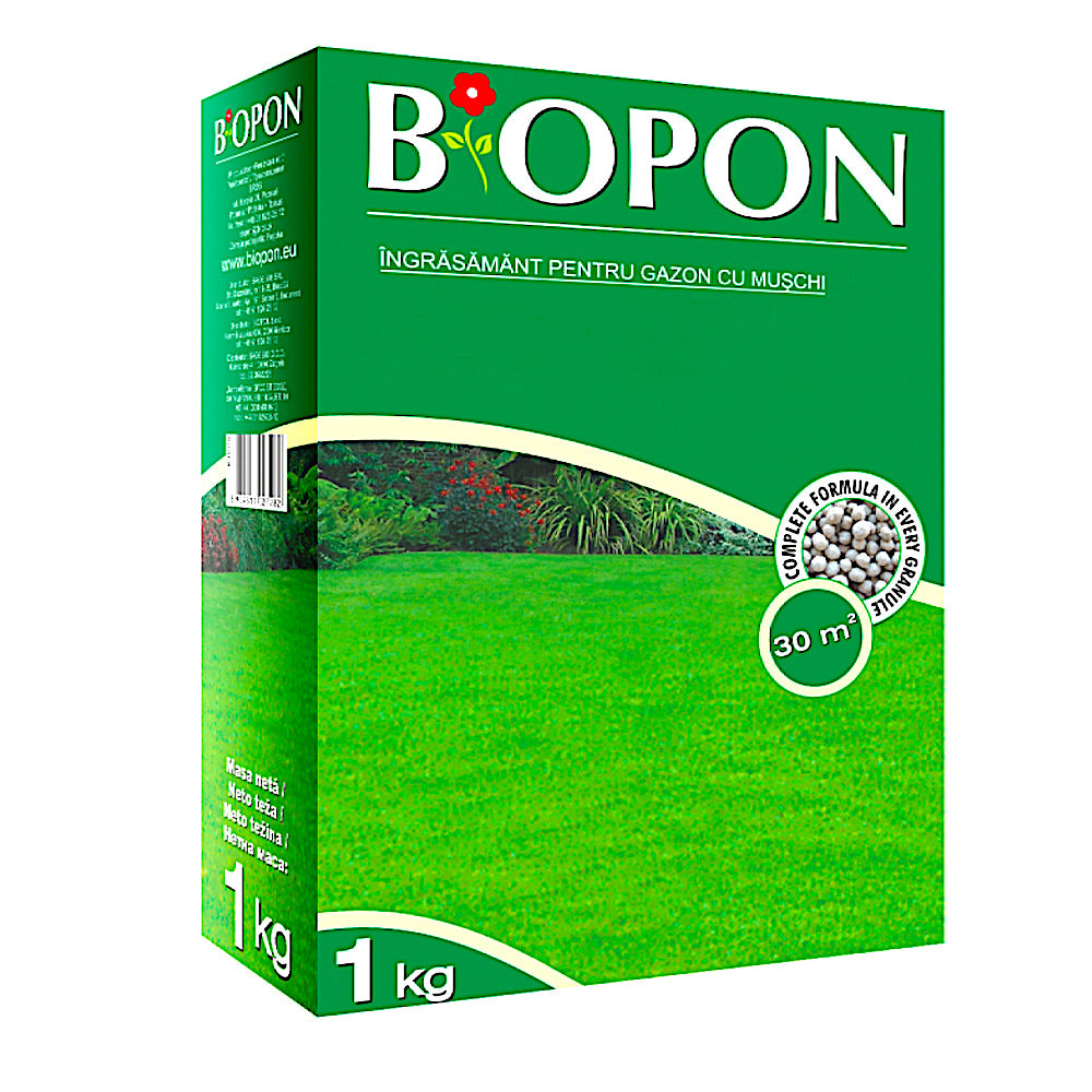 Ingrasamant Biopon Pentru Gazon Anti-Muschi 1 Kg 