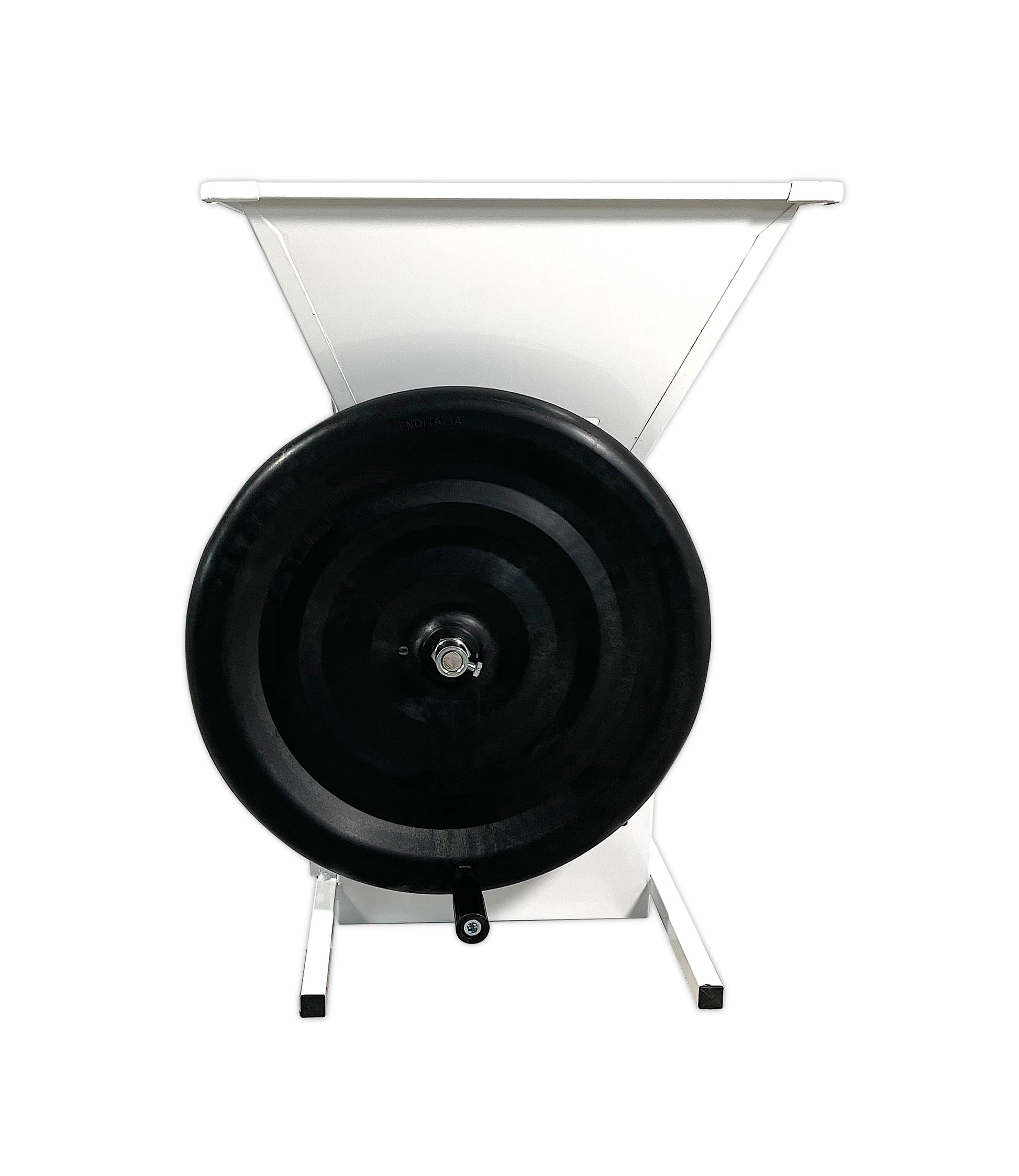 Eno 3 Smalto Manual, Zdrobitor Desciorchinator Struguri, Enoitalia, Cuva Si Carcasa Din Tabla Smaltuita, Cuva Cu Valturi, Productivitate 300-500 Kg/H, Productie Italia