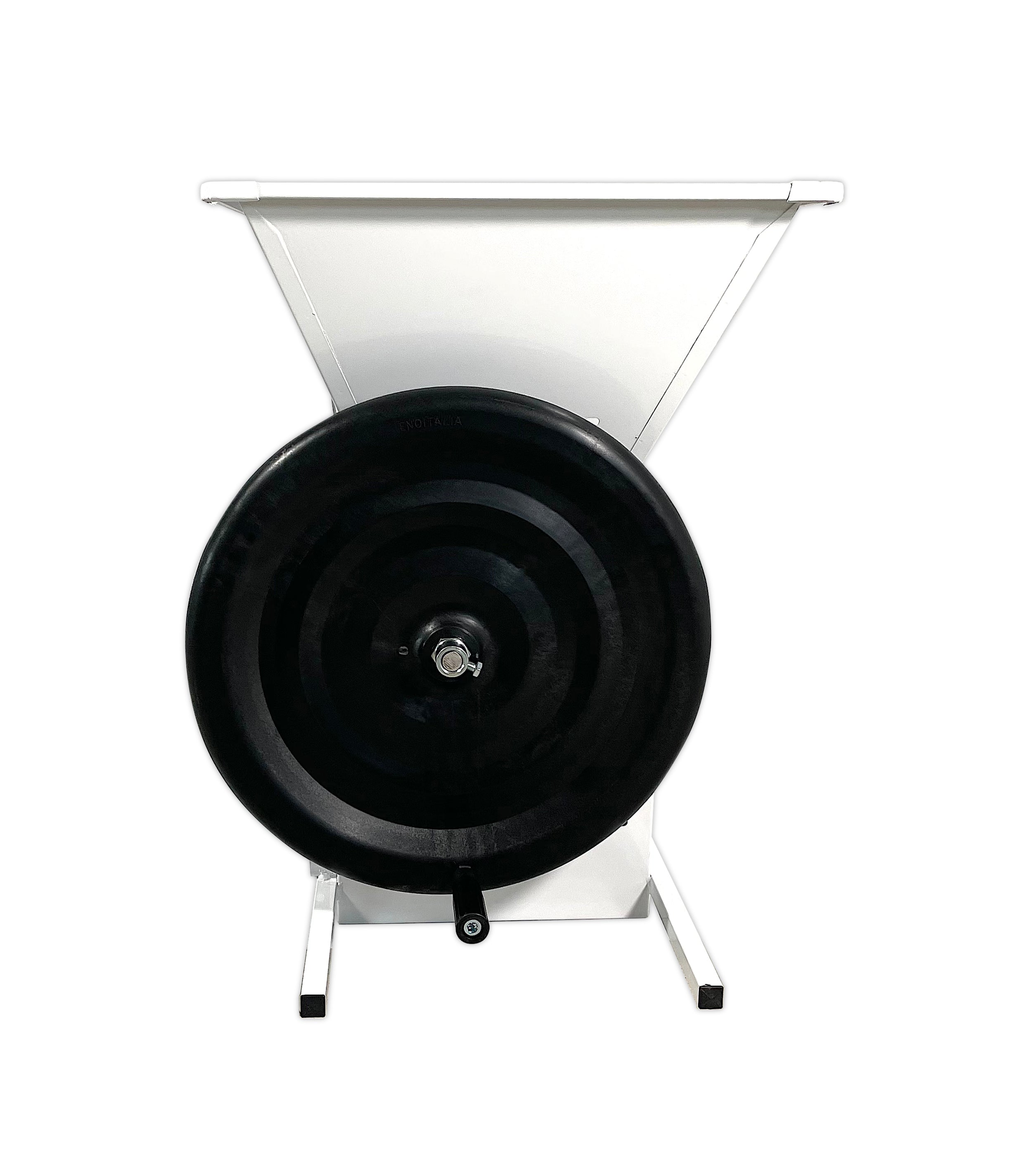 Eno 3 Smalto Manual, Zdrobitor Desciorchinator Struguri, Enoitalia, Cuva Si Carcasa Din Tabla Smaltuita, Cuva Cu Valturi, Productivitate 300-500 Kg/H, Productie Italia
