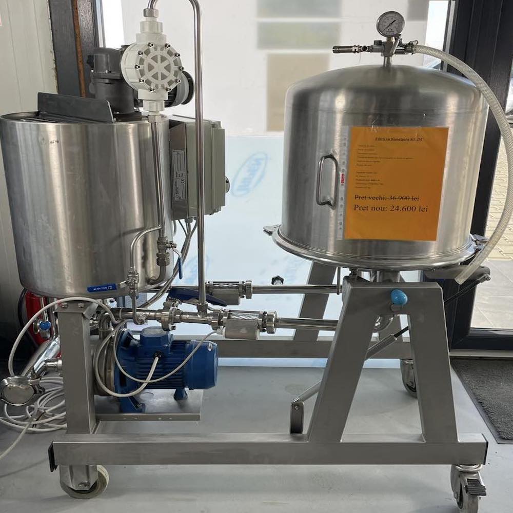 Filtru De Vin Cu Kieselguhr Spadoni Kf2 2 Mp
